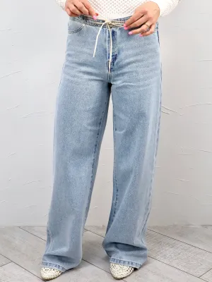 Cast Off Drawstring Denim