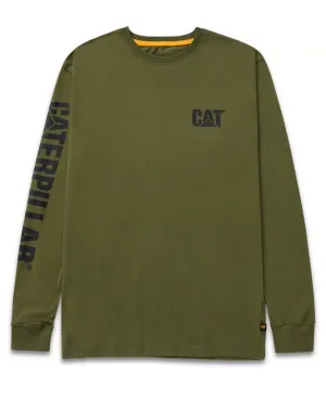 CAT Trademark Banner Long Sleeve Tee