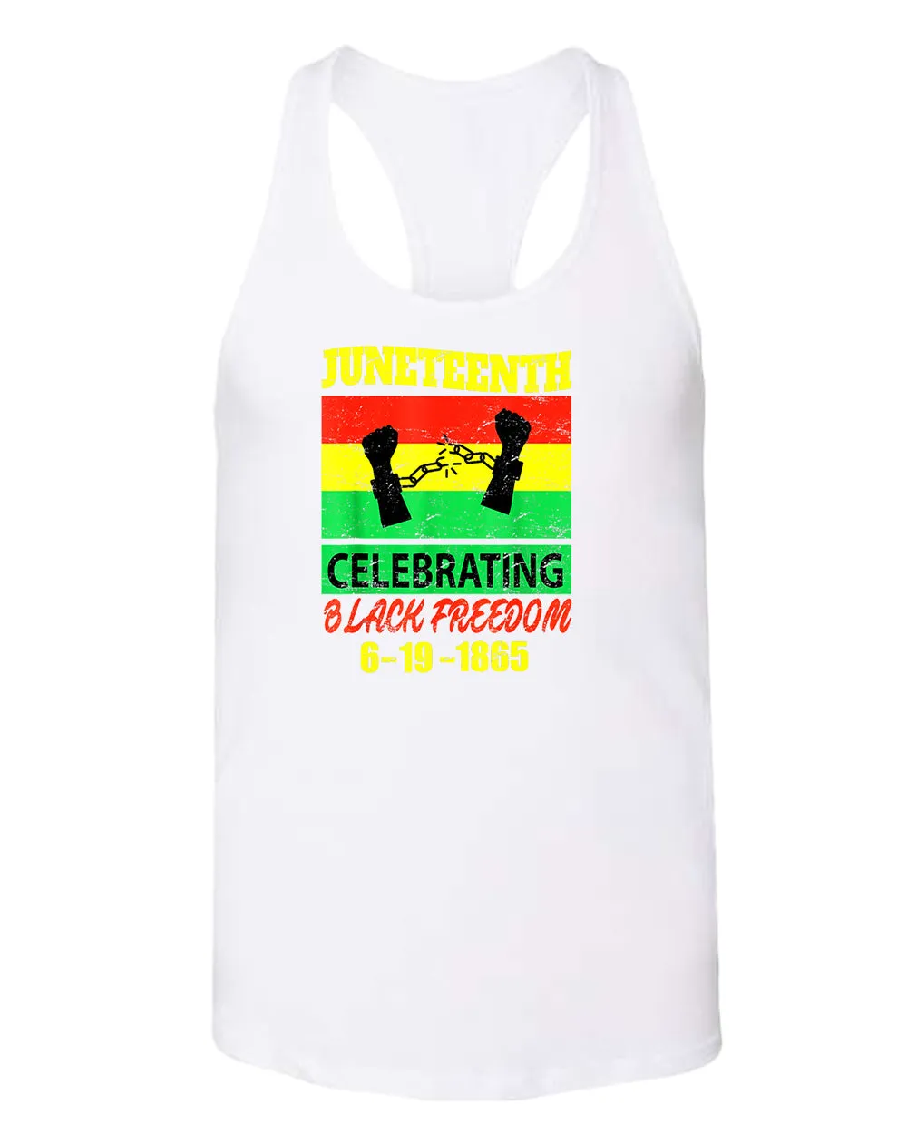Celebrating black freedom tank top