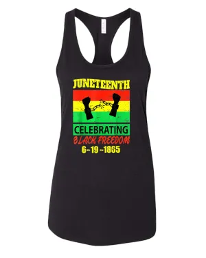 Celebrating black freedom tank top