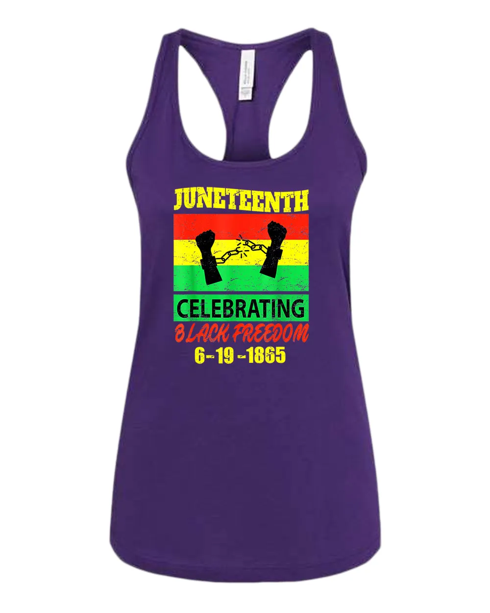 Celebrating black freedom tank top