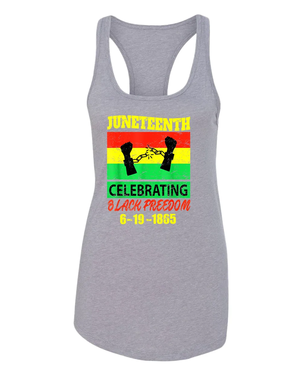 Celebrating black freedom tank top