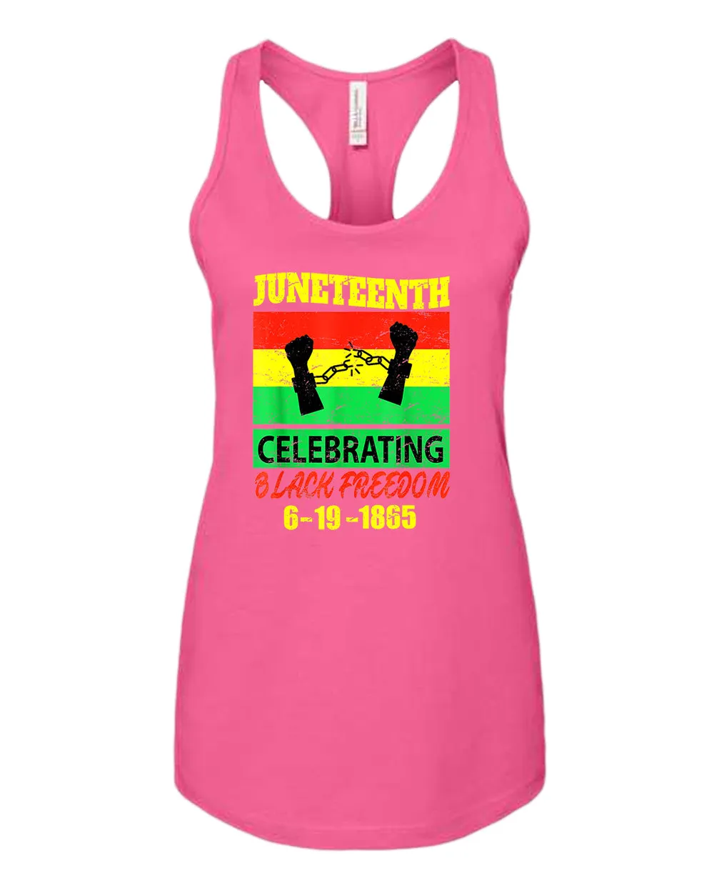 Celebrating black freedom tank top