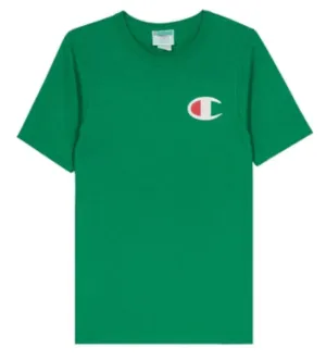 Champion Logo Crewneck Life Short Sleeve T-shirt - Green