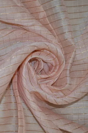Chanderi Slub Textured Checkered Fabric ( TO BUY A QUANTITY OF 1.5,2.5,3.5 PLEASE CALL US AT 9930655009)