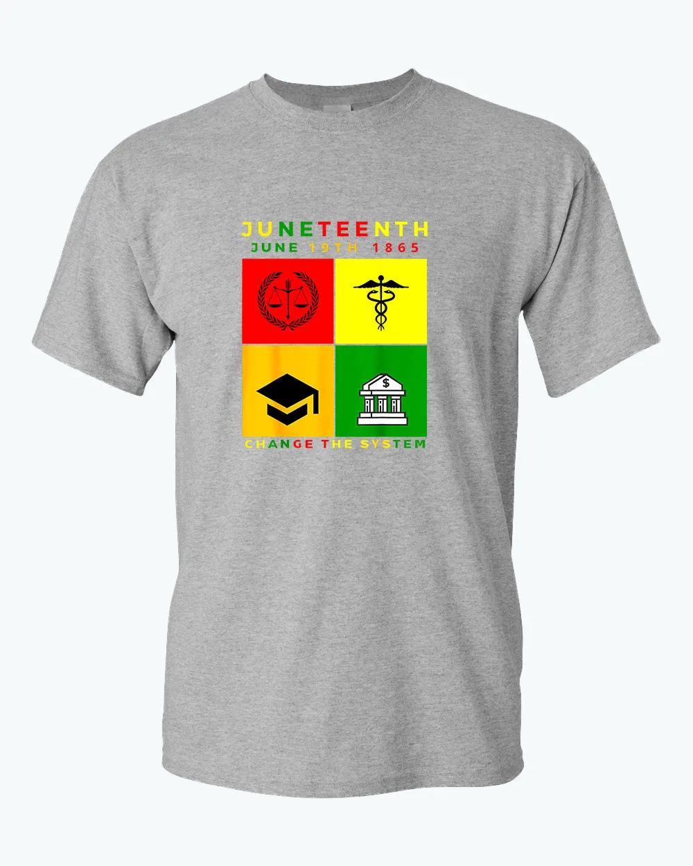 Change the system juneteenth t-shirt