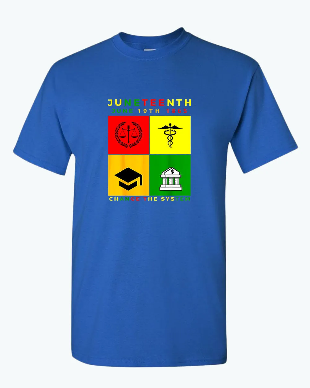 Change the system juneteenth t-shirt