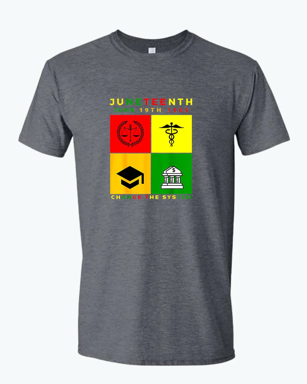 Change the system juneteenth t-shirt