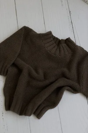 Chunky Knit Sweater - Truffle