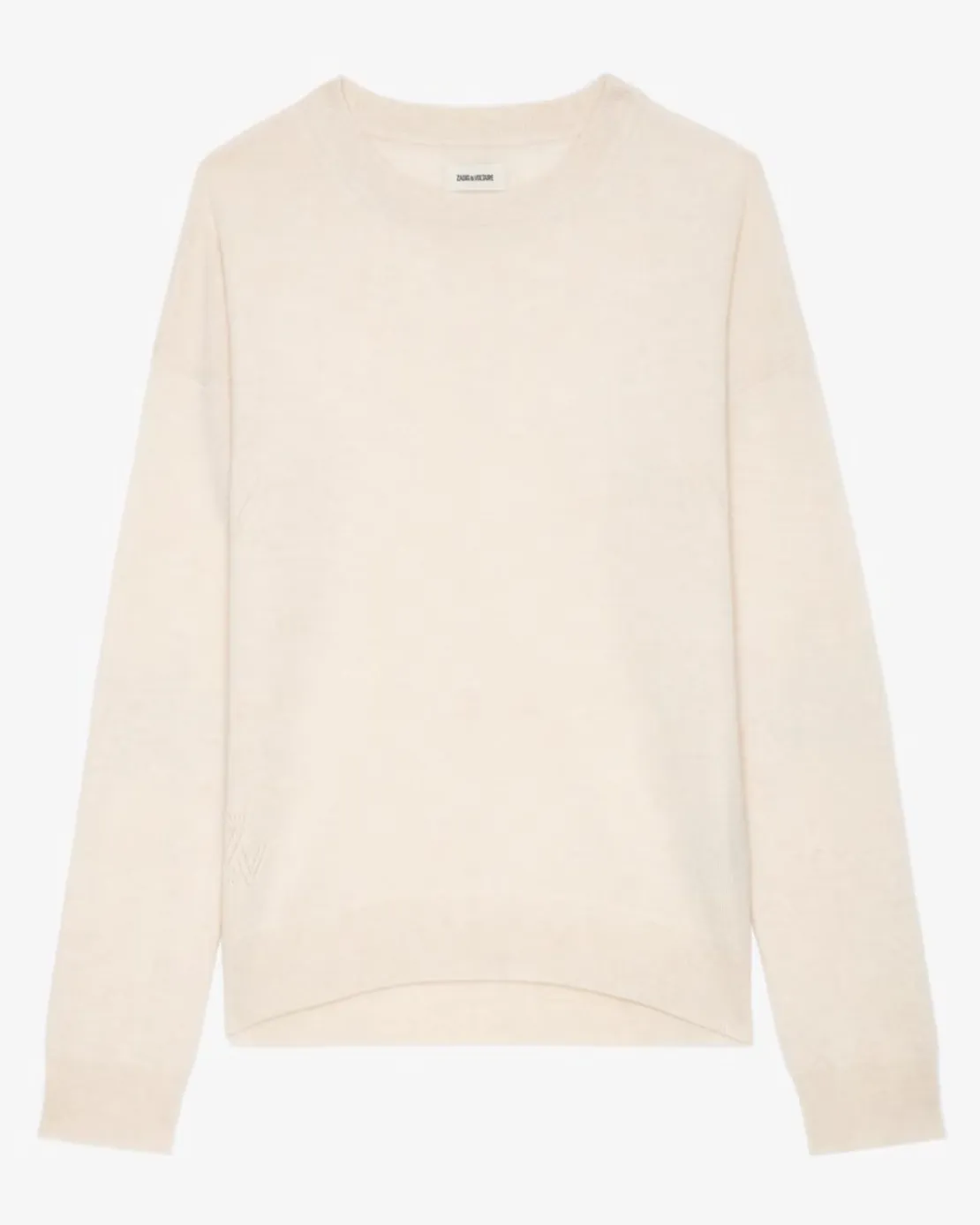 Cici Patch Cashmere Sweater