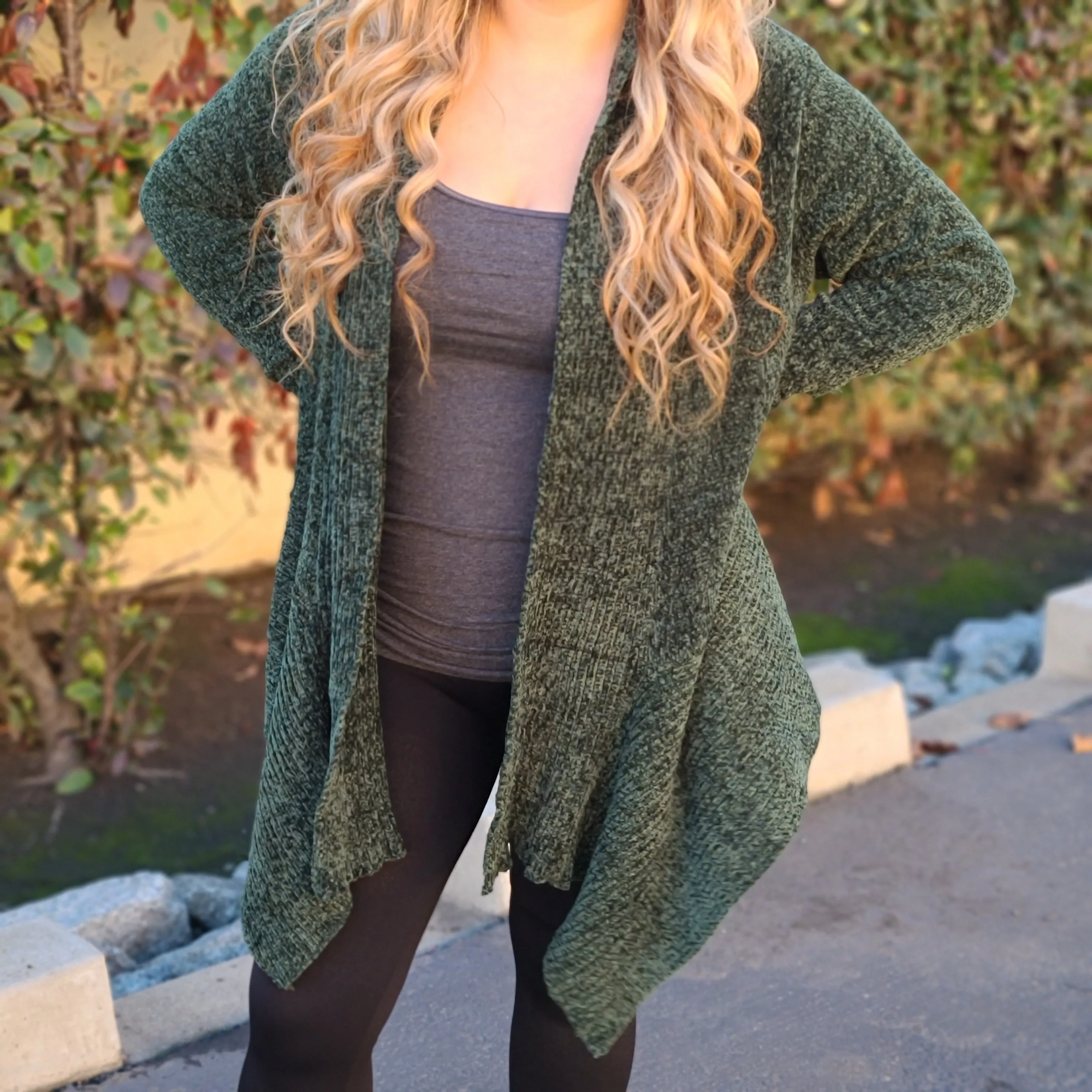 Cindy cardigan Green