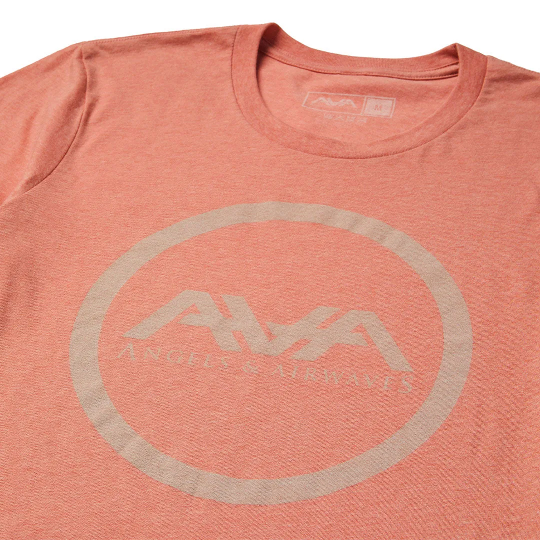 Circle Logo T-Shirt Heather Sunset
