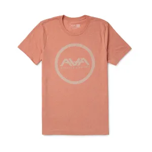 Circle Logo T-Shirt Heather Sunset