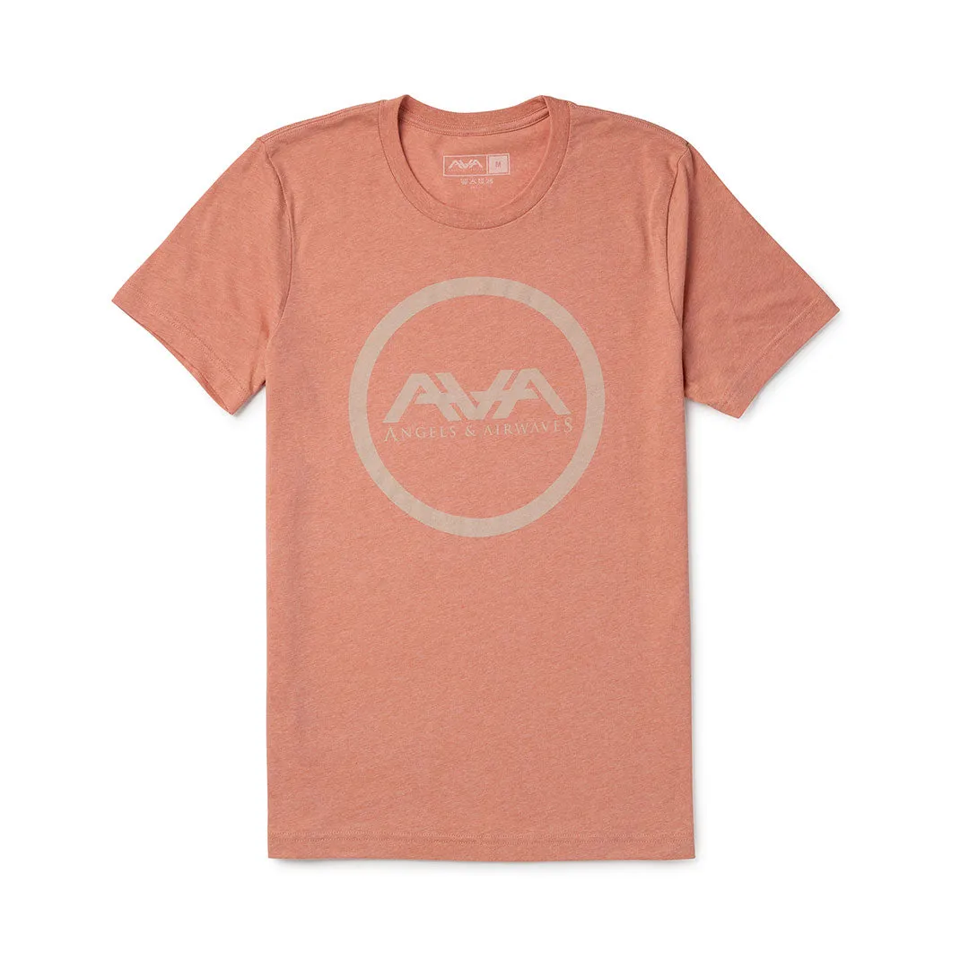 Circle Logo T-Shirt Heather Sunset