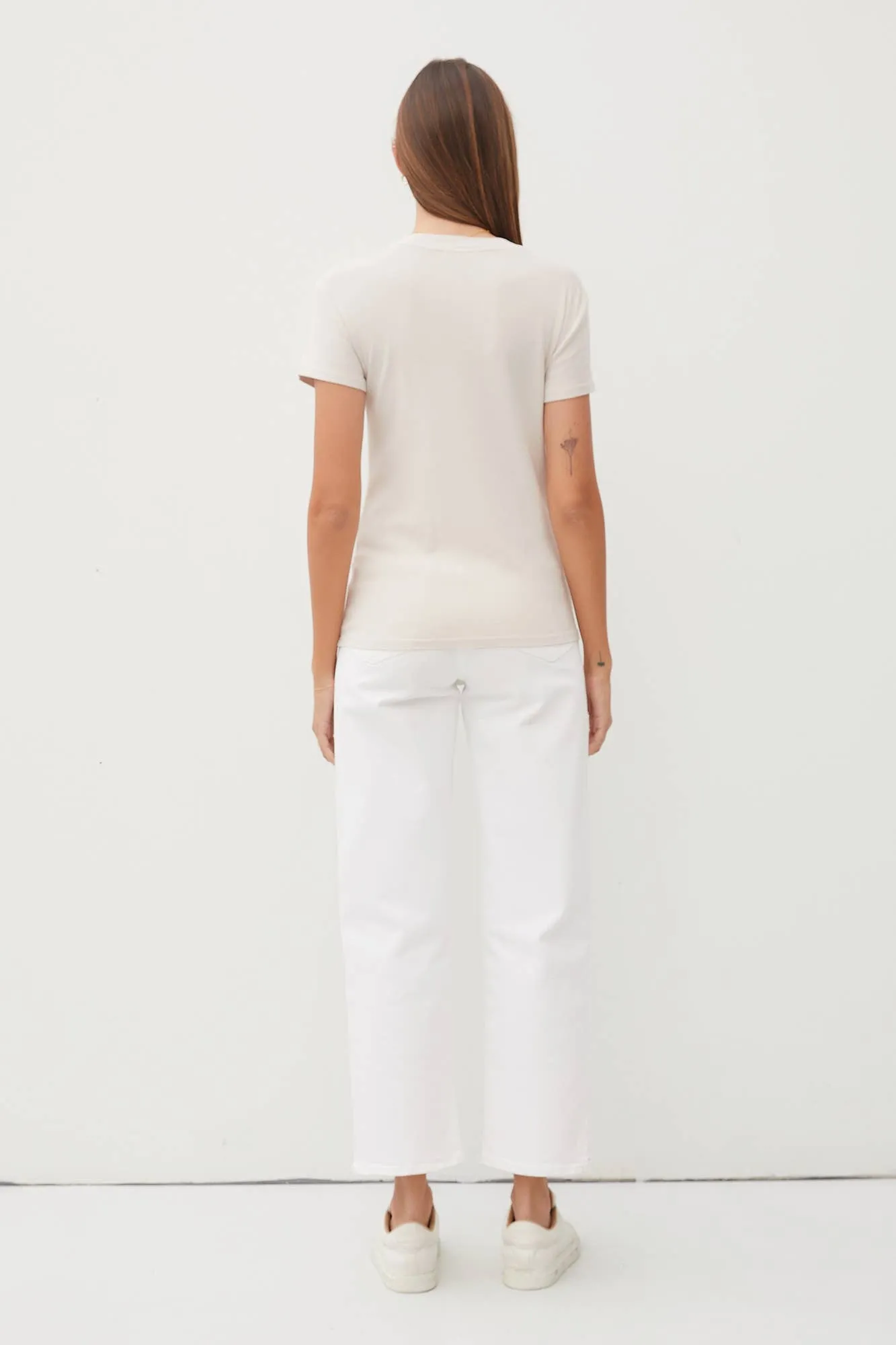 CLASSIC COTTON BLEND CREWNECK T-SHIRT