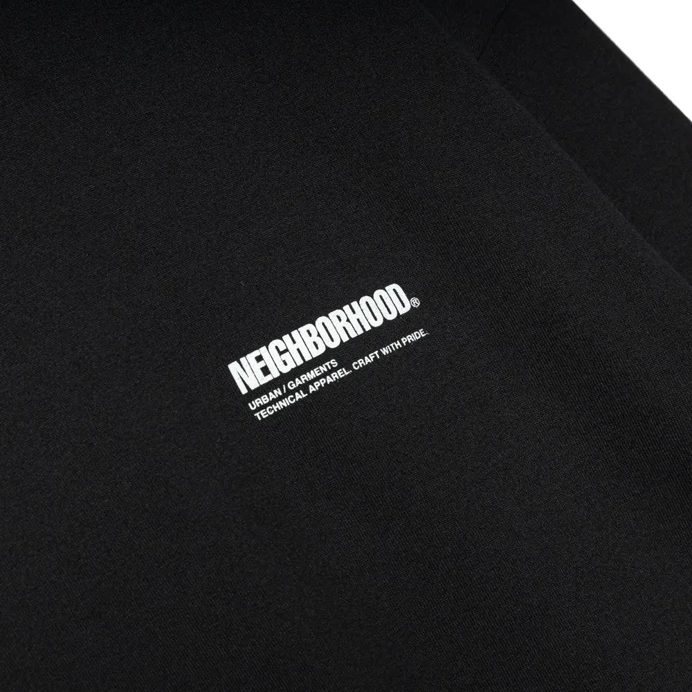 Classic Crewneck L/S Tee | Black