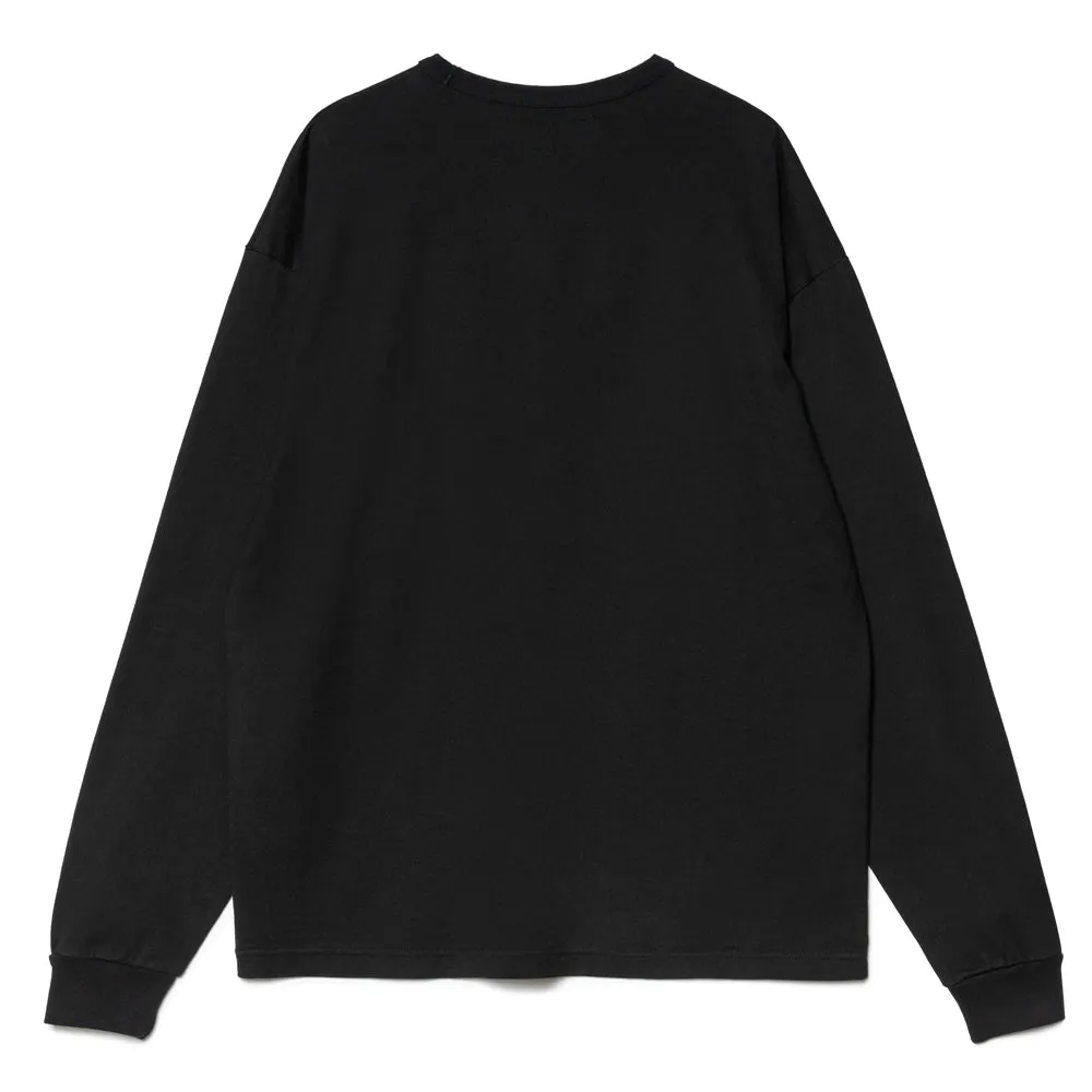 Classic Crewneck L/S Tee | Black