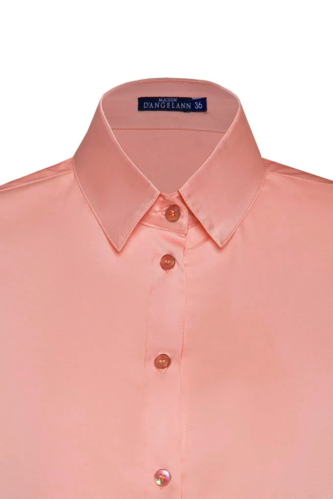 Classic silk blouse