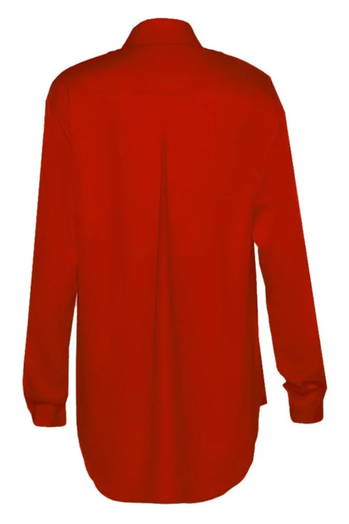Classic silk blouse