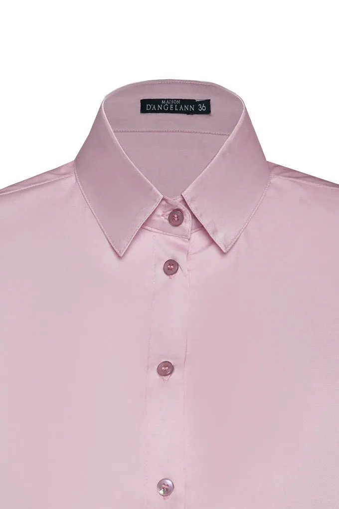 Classic silk blouse