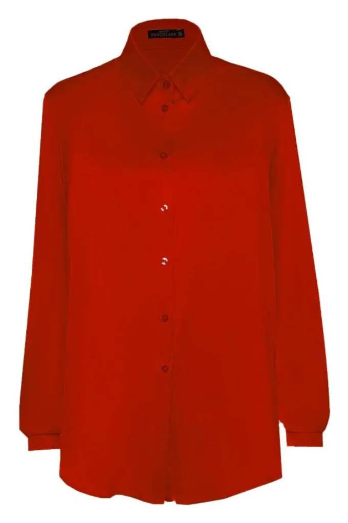 Classic silk blouse