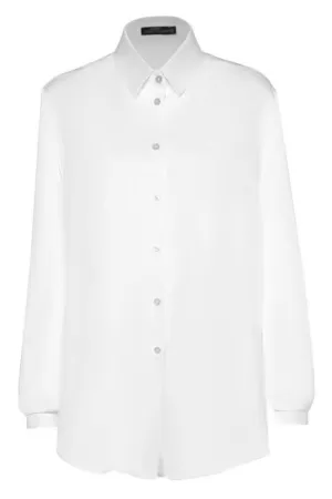 Classic silk blouse