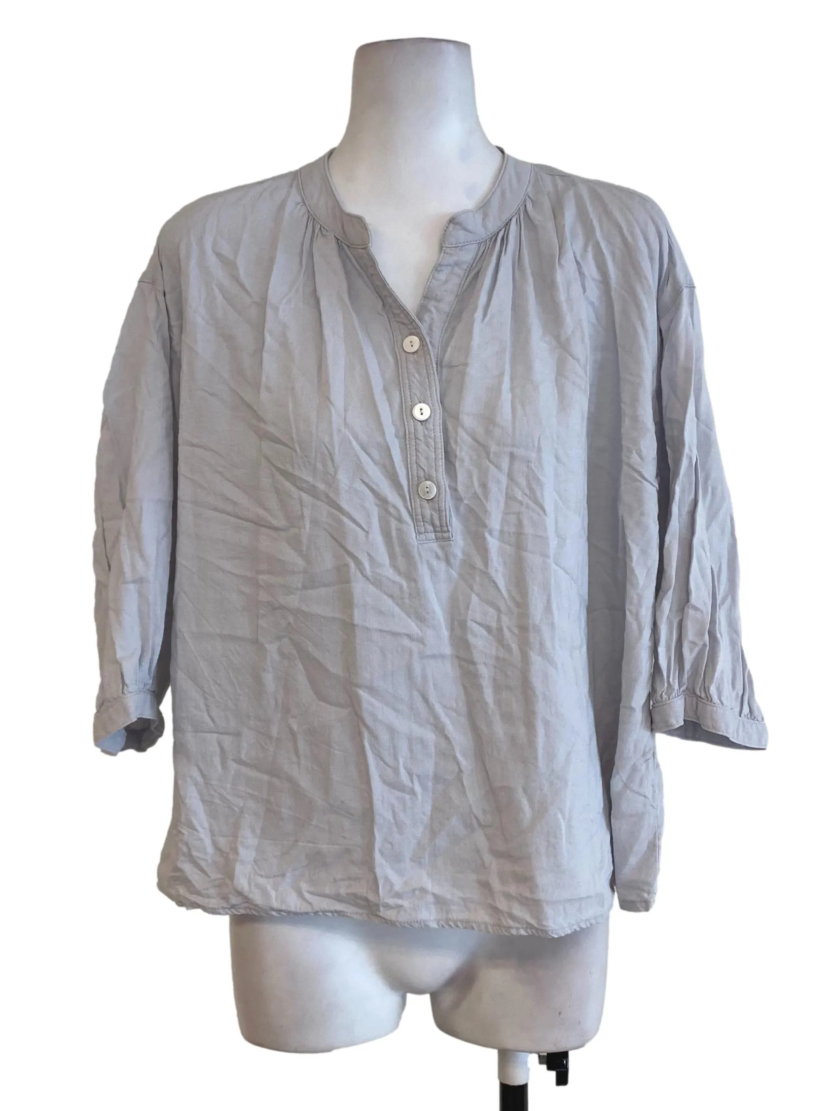 Cloud Button Down Blouse TCL