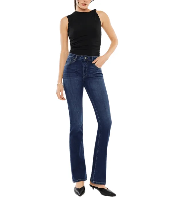 Colleen Dark Wash Boot Cut Denim