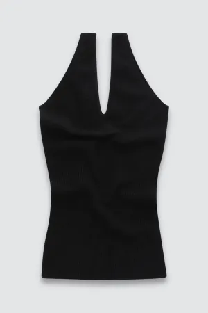 Colorush Marseille Cashmere Tank - Black