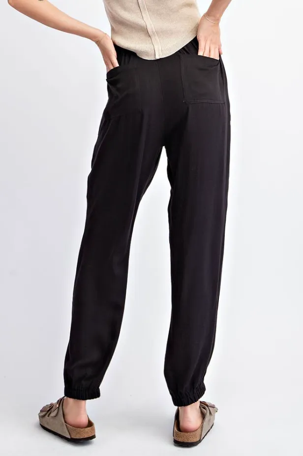 COMFY LIGHTWEIGHT DRAWSTRING JOGGER PANTS