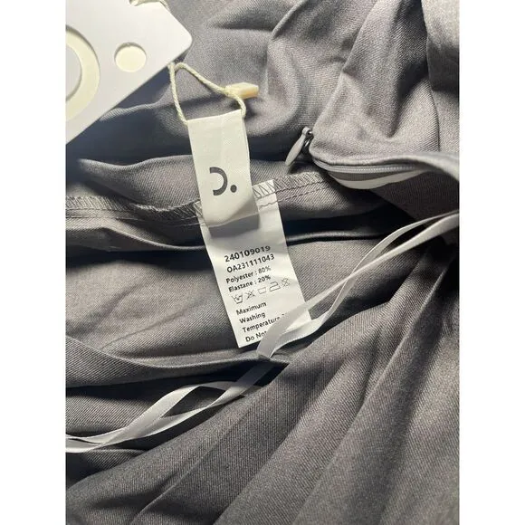 Commense Pleated Split Maxi Skirt Without Belt size S