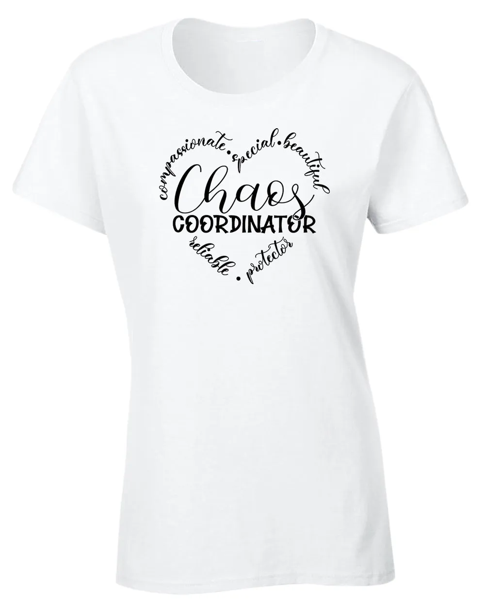 Compassionate special beautiful chaos coordinator women tees