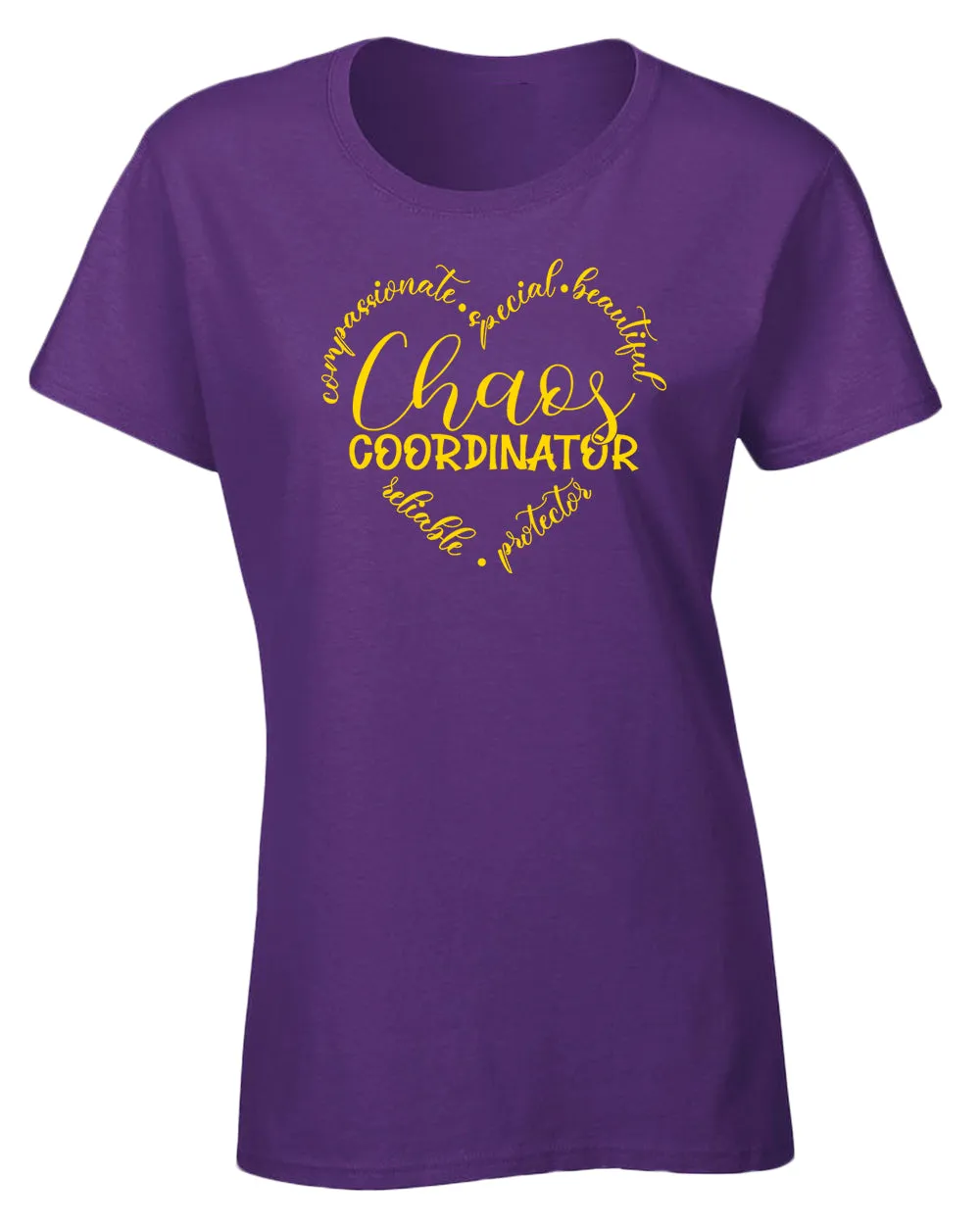 Compassionate special beautiful chaos coordinator women tees