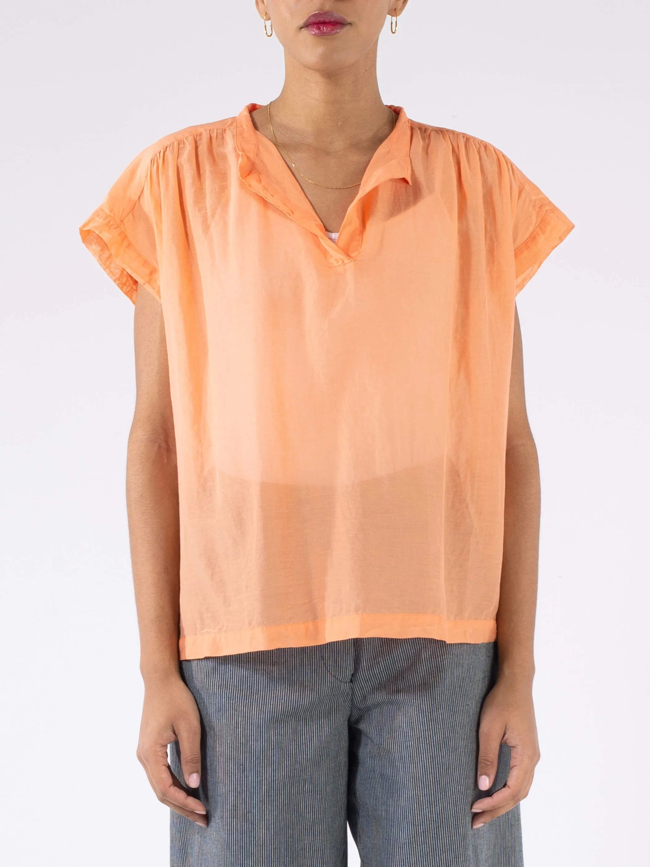 Cotton-Silk Blouse