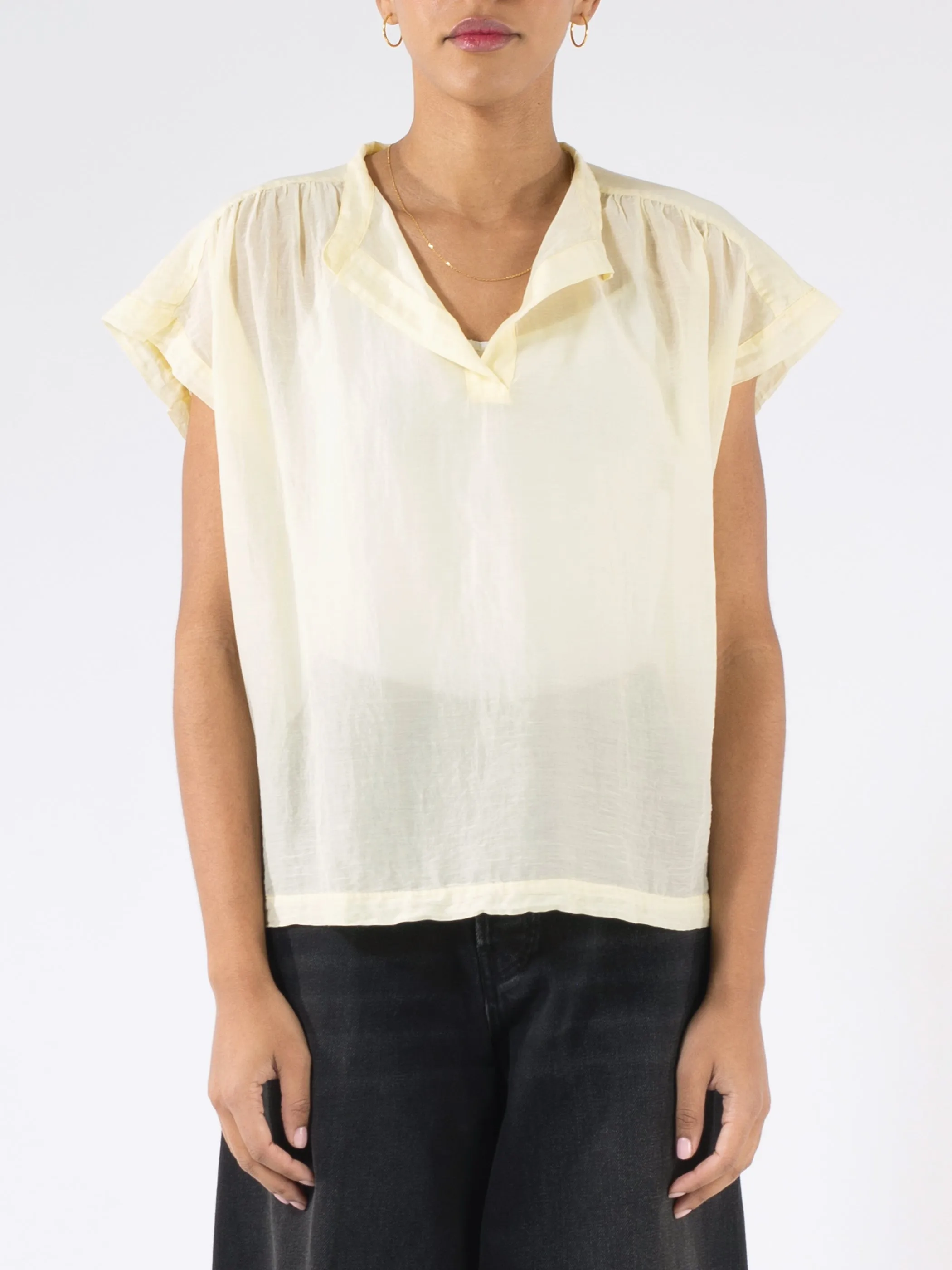 Cotton-Silk Blouse