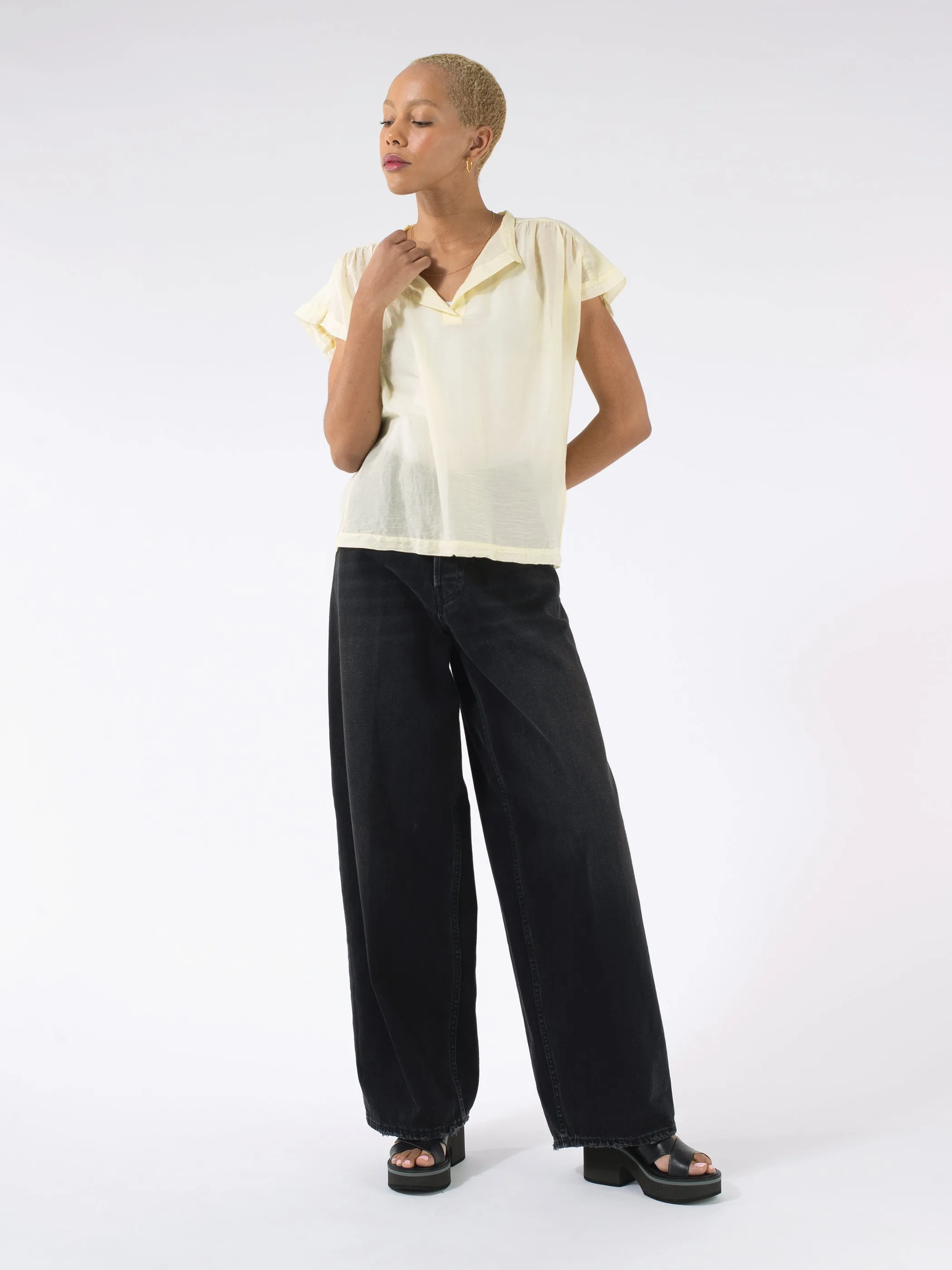 Cotton-Silk Blouse