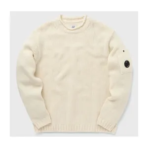 C.P. Company White Wool Sweater