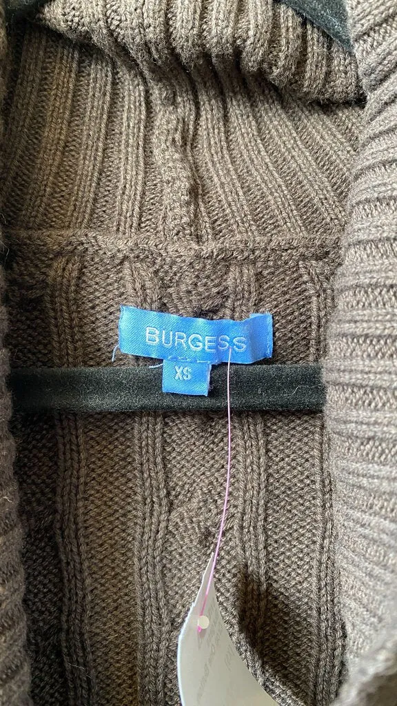 Crop One Button Cardigan