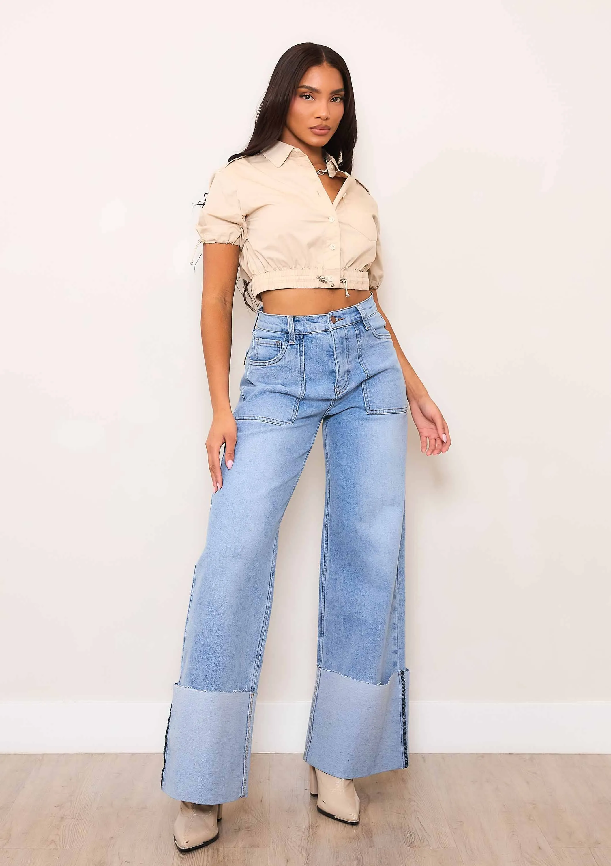 Culpo Wide Jeans: