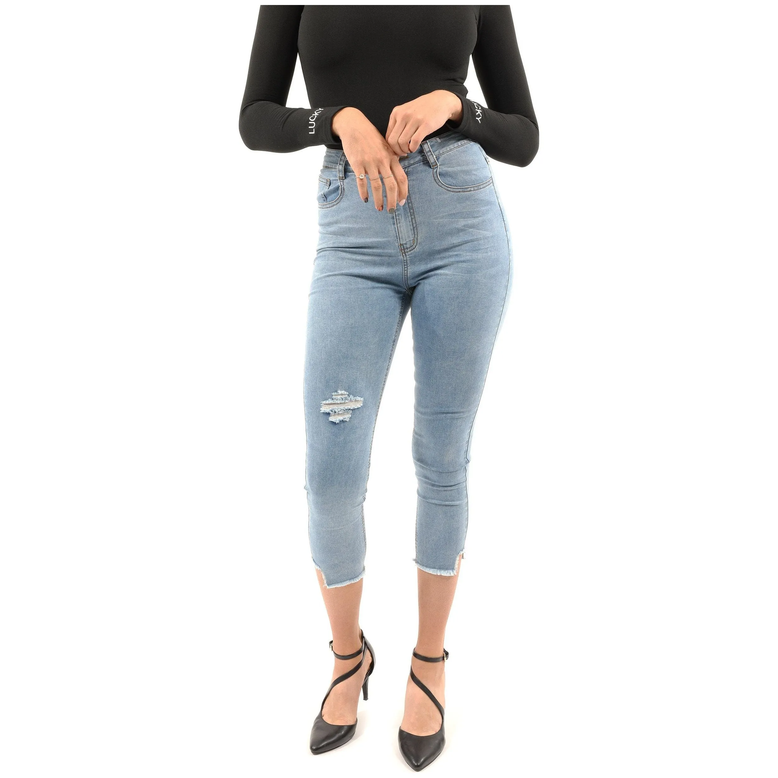 Dabney Skinny Crop Jeans