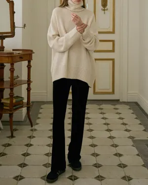 DARCY TURTLENECK OFF WHITE