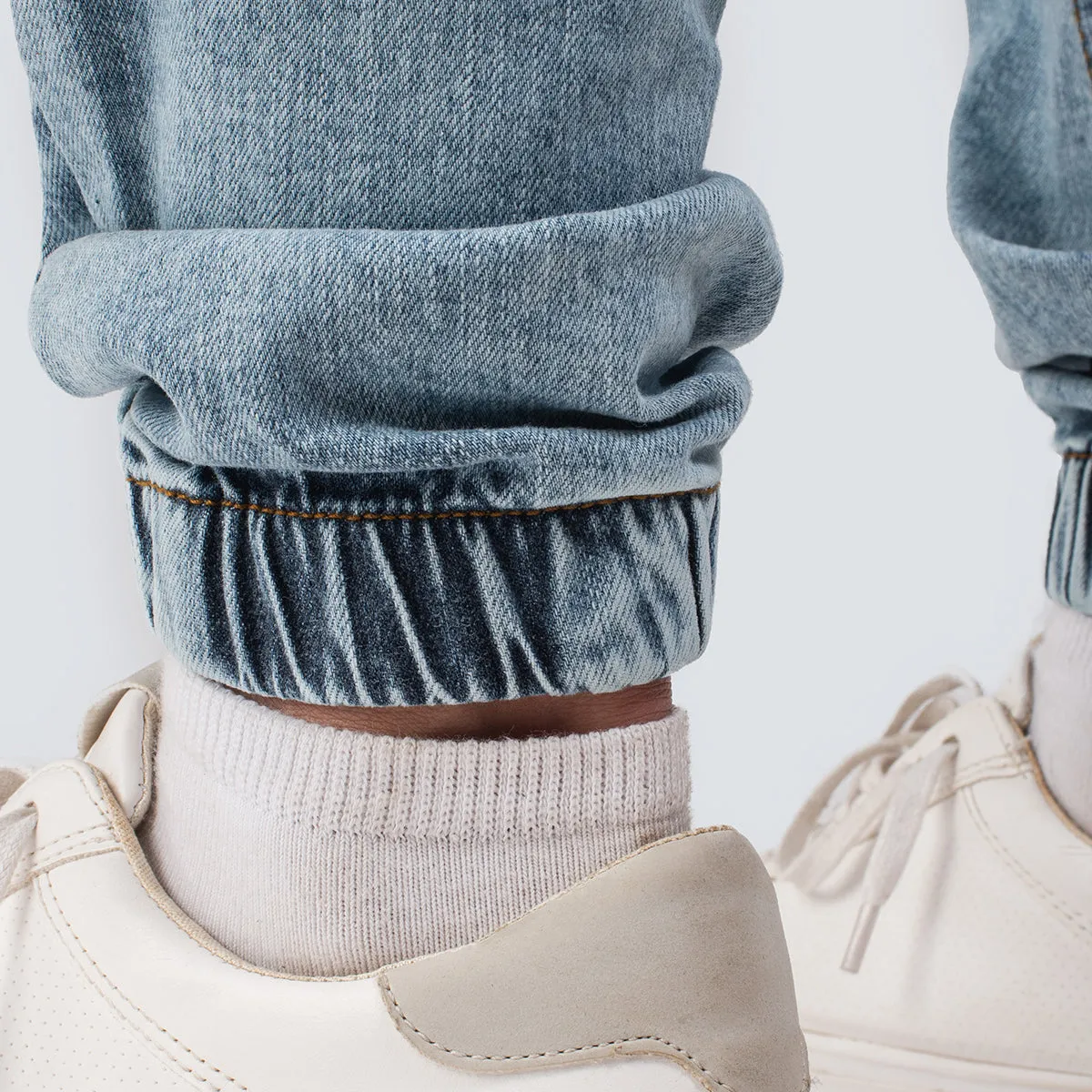 Denim Jogger . Ice Blue