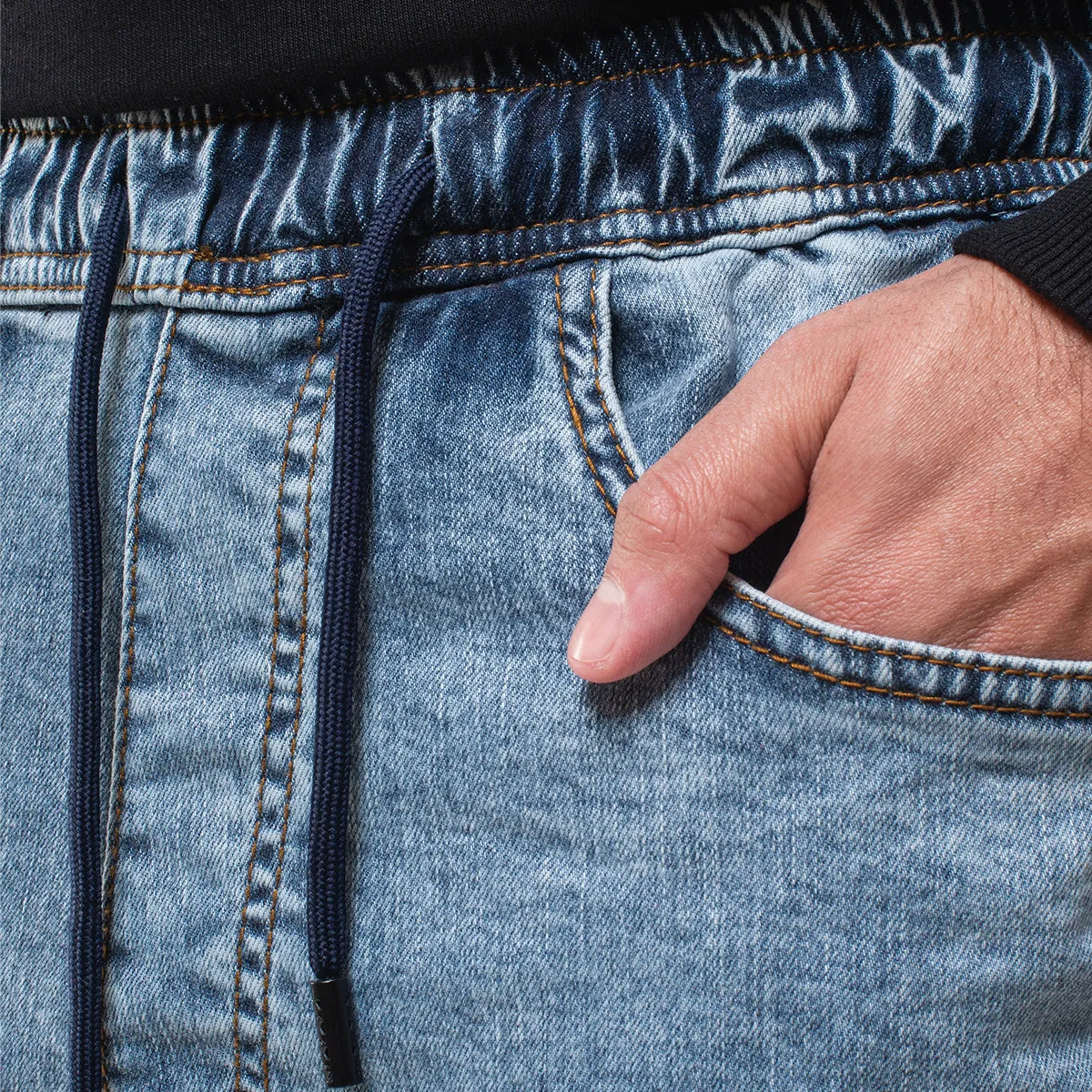Denim Jogger . Ice Blue
