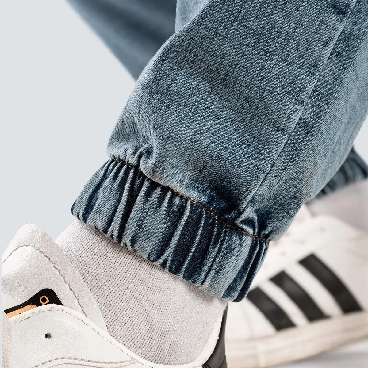 Denim Jogger . Just Blue