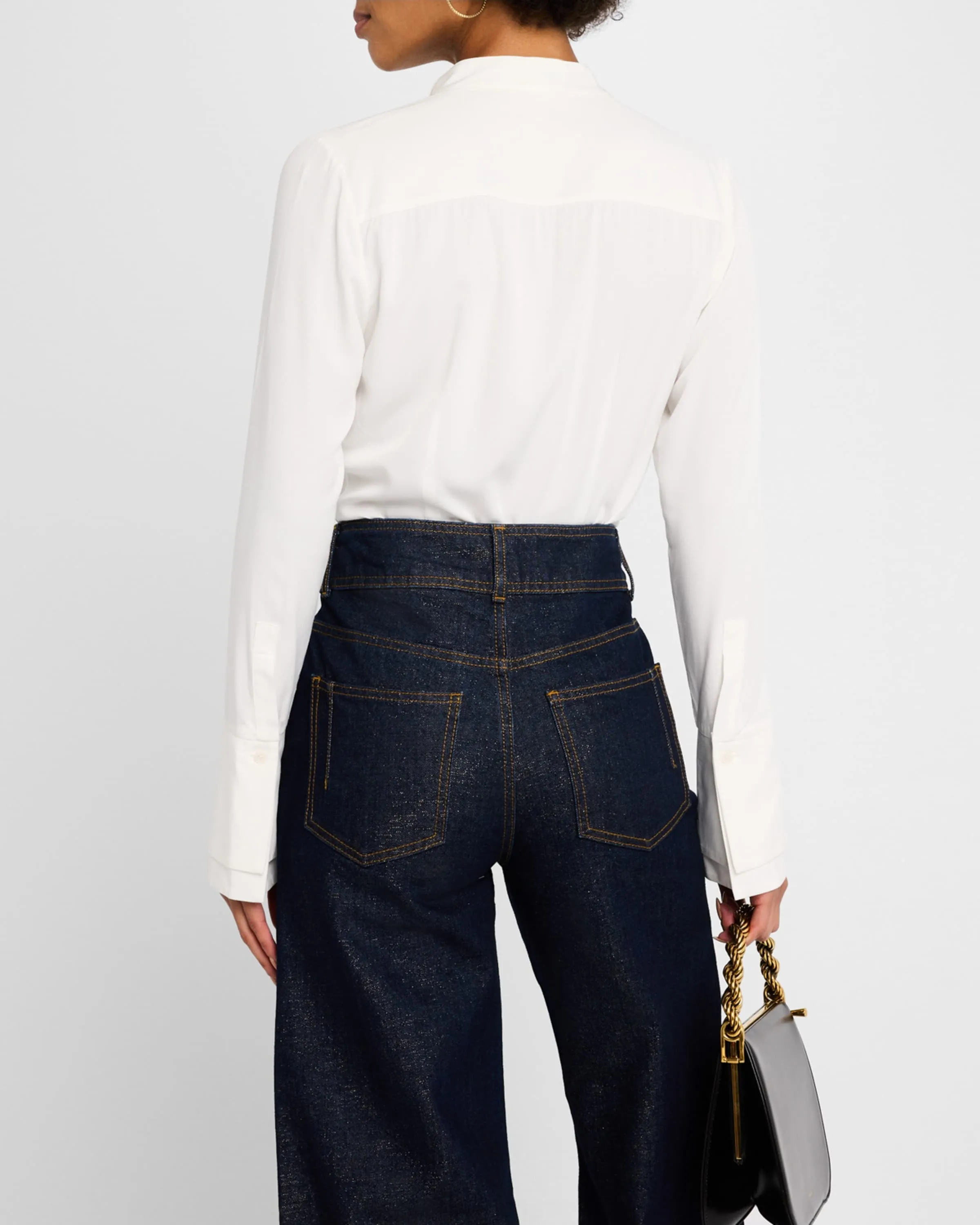 Derek Lam Tiffany Pleat Front Shirt
