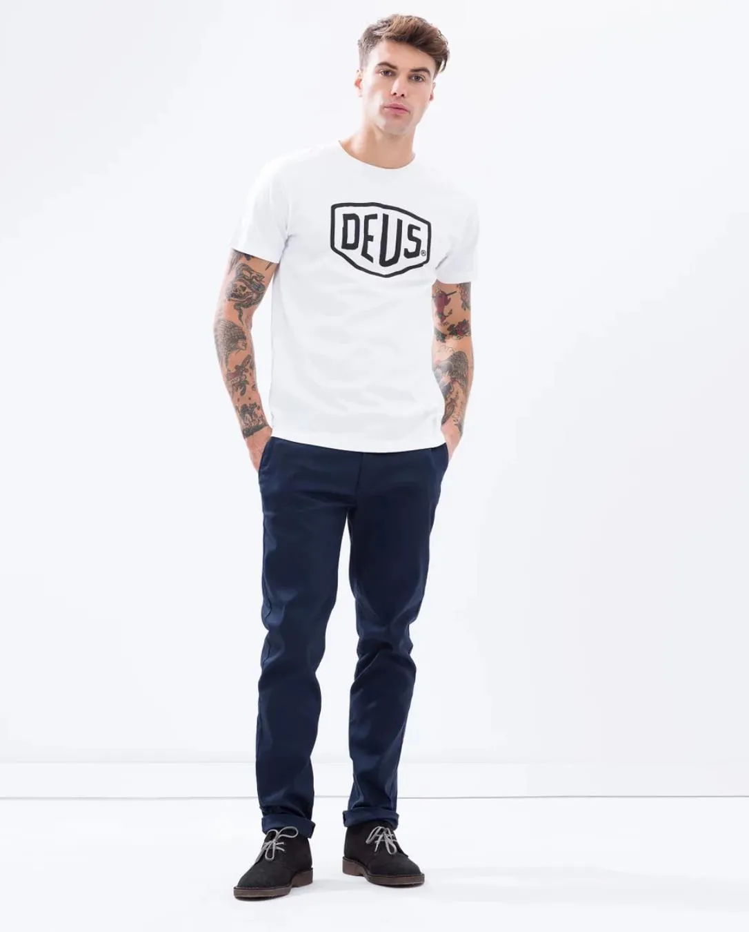 Deus Ex Machina Mens Navy Ford Pants Size 30 (New)