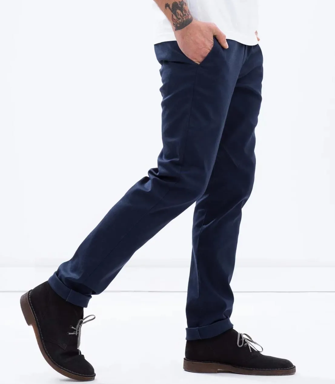 Deus Ex Machina Mens Navy Ford Pants Size 30 (New)