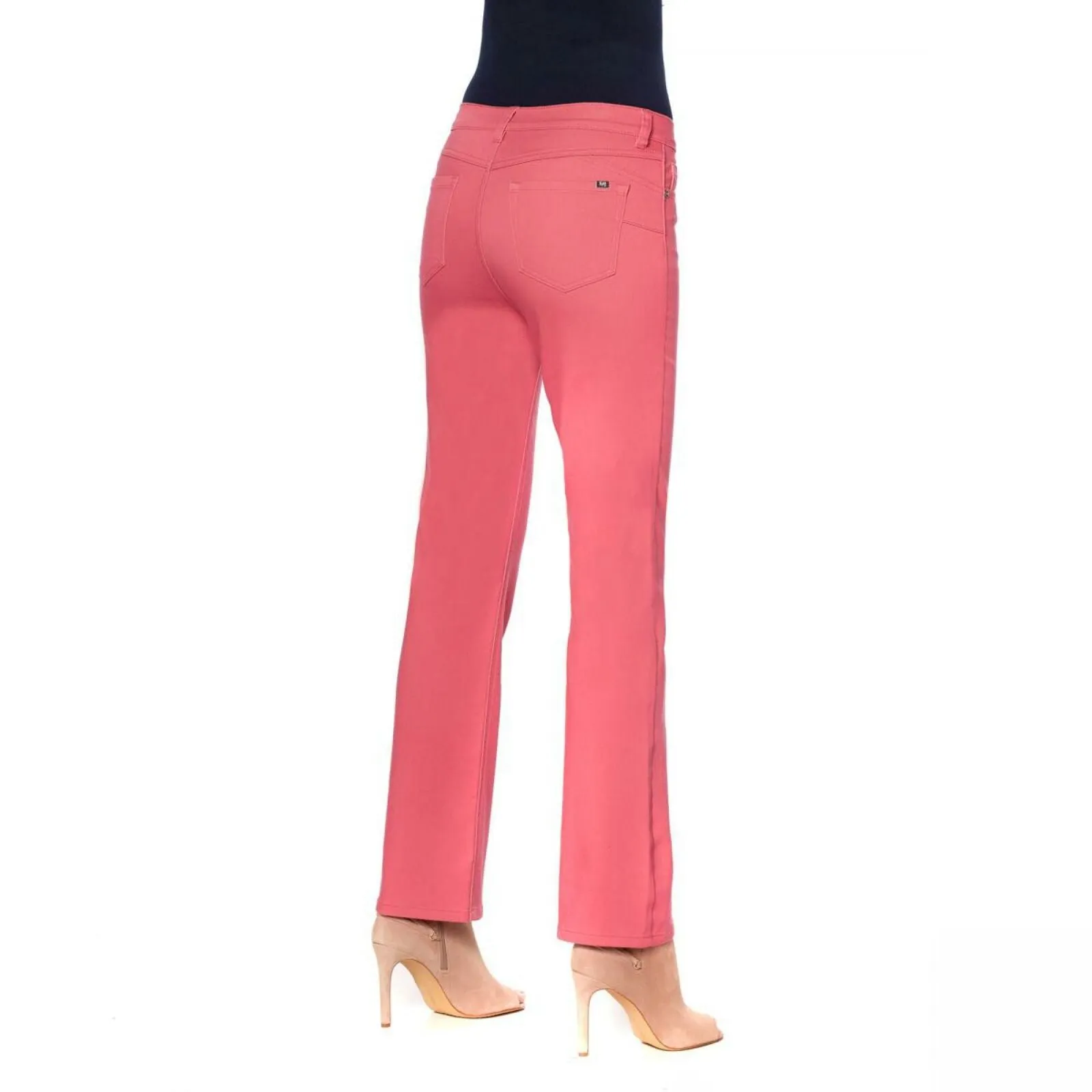 DG2 by Diane Gilman Women's Tall Virtual Stretch Up Lifter Boot Cut Jeans