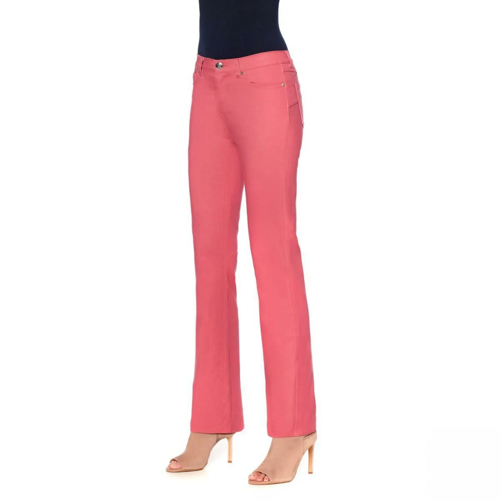 DG2 by Diane Gilman Women's Tall Virtual Stretch Up Lifter Boot Cut Jeans