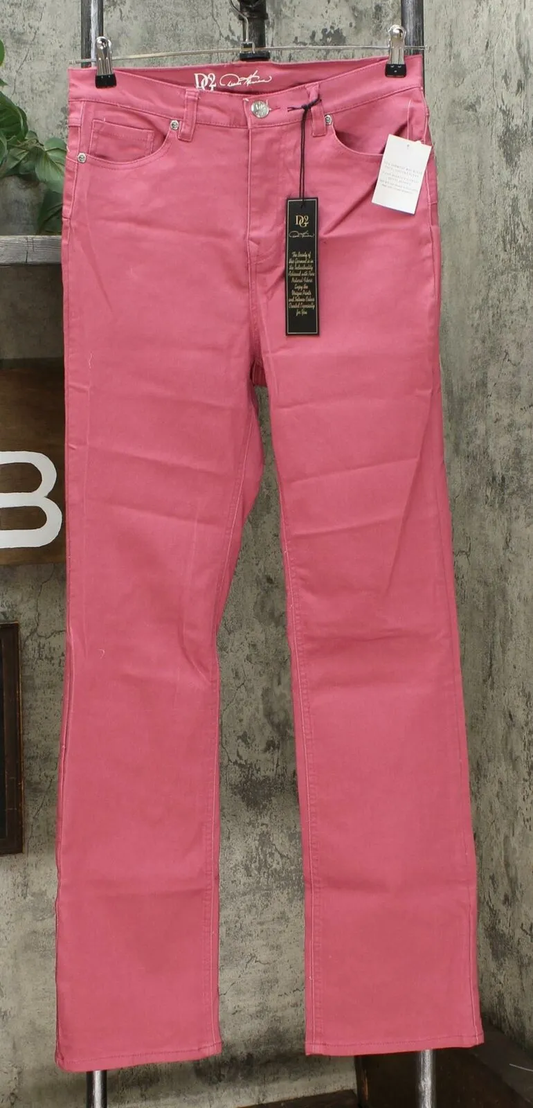 DG2 by Diane Gilman Women's Tall Virtual Stretch Up Lifter Boot Cut Jeans